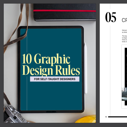 10 Graphic Design Rules for Self-Taught Designers